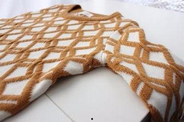 双层领的织法视频,轻松掌握立体领型编织技巧